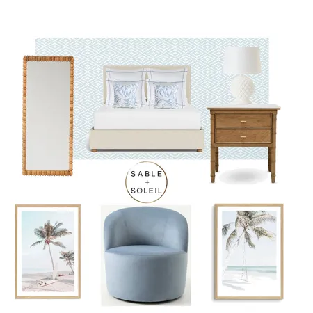 Sophie Bedroom 2 Interior Design Mood Board by Sable + Soleil on Style Sourcebook