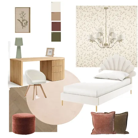 Habitacion pre adolecente Interior Design Mood Board by martinarambert@gmail.com