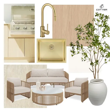 Tiaho House - Alfresco Interior Design Mood Board by Cotter Builders on Style Sourcebook