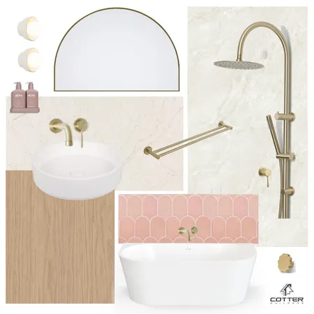 Amari - Main Bathroom Interior Design Mood Board by Cotter Builders on Style Sourcebook