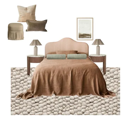 Vanessa Home - Spare Bedroom 1 Interior Design Mood Board by Styleness Pty Ltd on Style Sourcebook