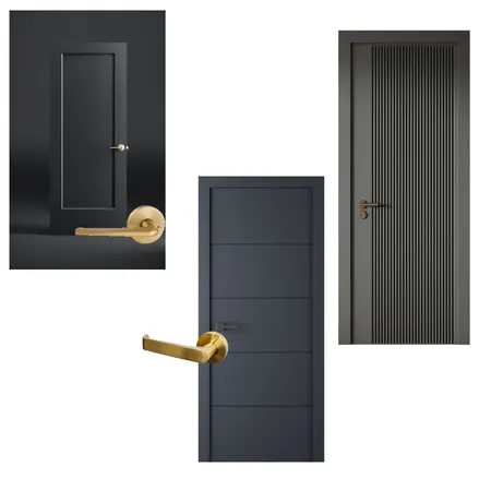 Black & Pink Spa Doors Interior Design Mood Board by jdarinteriors