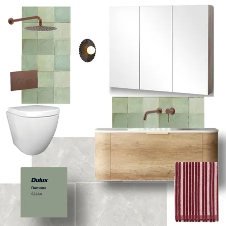 Sale Street - Ensuite Bathroom Interior Design Mood Board by Holm & Wood. on Style Sourcebook