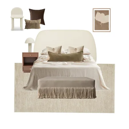 Vanessa Home - Spare Bedroom 2 Interior Design Mood Board by Styleness Pty Ltd on Style Sourcebook