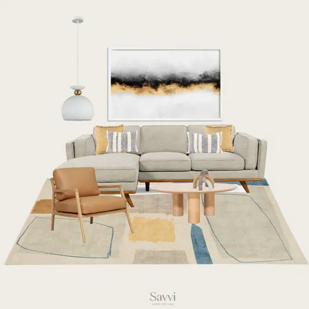 Scandi Modern Living Interior Design Mood Board by Savvi Home Styling on Style Sourcebook