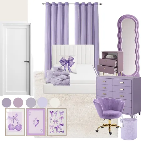 Dormitorio Niña Interior Design Mood Board by fioreee on Style Sourcebook