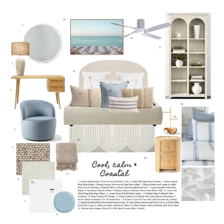 Decorative Package Bedroom Interior Design Mood Board by Sharon on Style Sourcebook