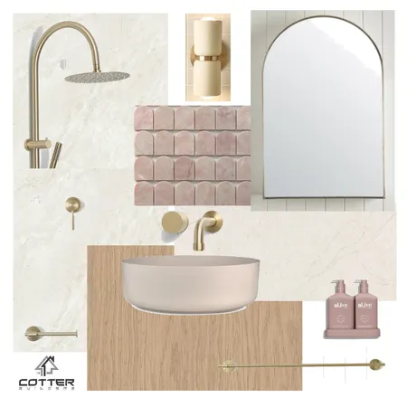 Amari - Ensuite Interior Design Mood Board by Cotter Builders on Style Sourcebook