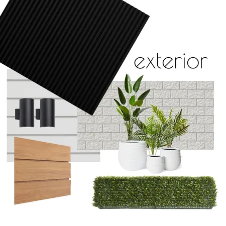 black roof and grey cladding Interior Design Mood Board by HIGH VALLEY on Style Sourcebook