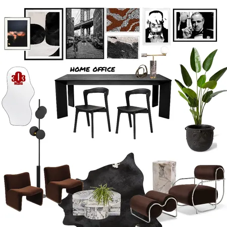 303 media home office Interior Design Mood Board by hauss of styling on Style Sourcebook