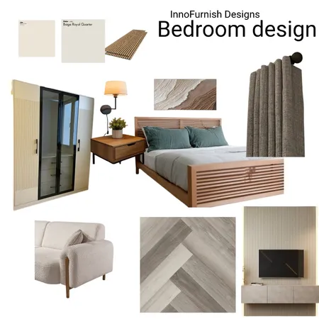 Bedroom design hj Interior Design Mood Board by InnoFurnish Designs on Style Sourcebook