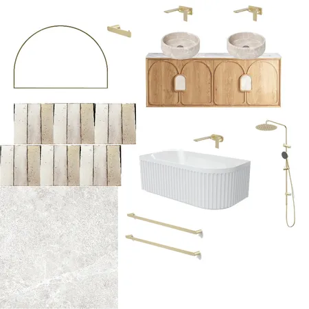 Bathroom design 1 Interior Design Mood Board by paigananderson@hotmail.com on Style Sourcebook