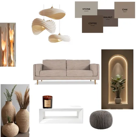 Rustic modern Interior Design Mood Board by Nillamagz on Style Sourcebook