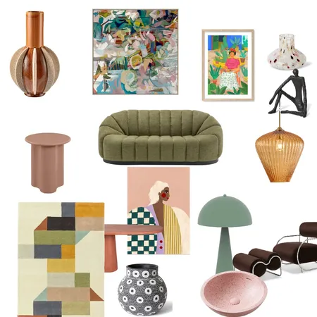 Eclectic Interior Interior Design Mood Board by kieraross on Style Sourcebook