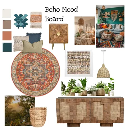 Boho Mood Board Interior Design Mood Board by hensley@internode.on.net on Style Sourcebook