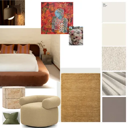 Module 9 - Part A - Master Bedroom Interior Design Mood Board by kyliemichellebarker on Style Sourcebook