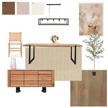 Modern chic dining Interior Design Mood Board by A.M. Interior Styling