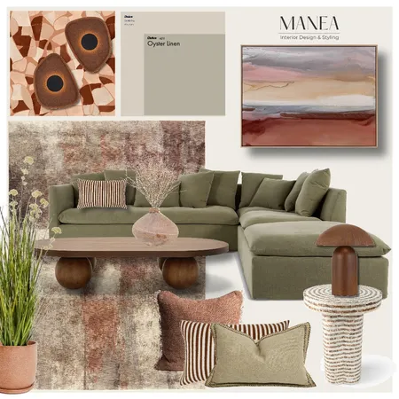 Warm Living Interior Design Mood Board by Manea Interior Design & Styling on Style Sourcebook