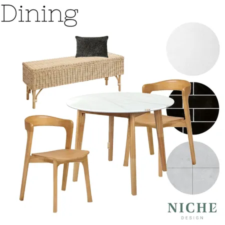 Merrimac - Dining 1 Interior Design Mood Board by alice@nichedesign.com.au on Style Sourcebook