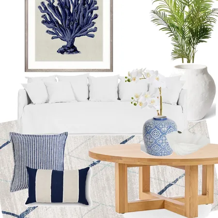 Hamptons Living  Room Ascot Interior Design Mood Board by Restyled Interiors on Style Sourcebook