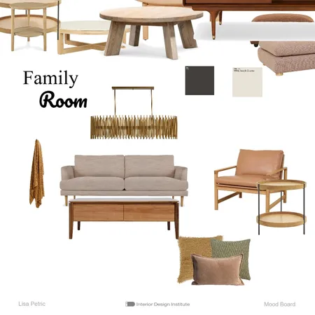 Family Room 5 Interior Design Mood Board by Lisa P on Style Sourcebook