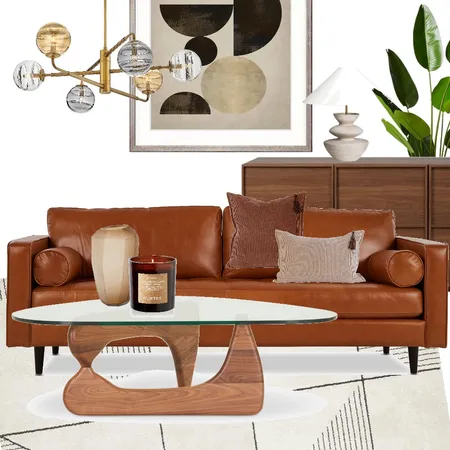 Mid Century Modern Living Room Interior Design Mood Board by Restyled Interiors on Style Sourcebook