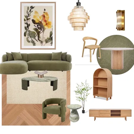 Opulent living room + dining room Interior Design Mood Board by Jessicagreenie on Style Sourcebook