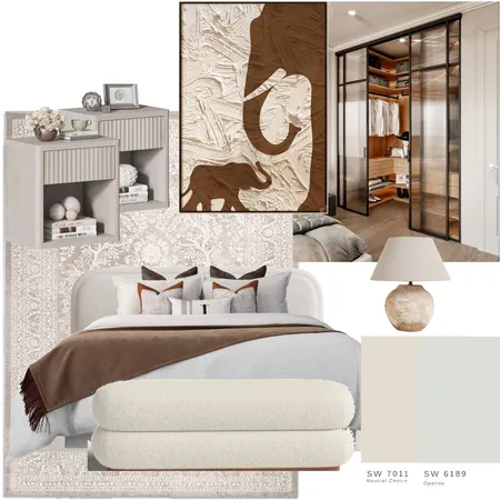 Anita Burke Master Bedroom Interior Design Mood Board by jdarinteriors