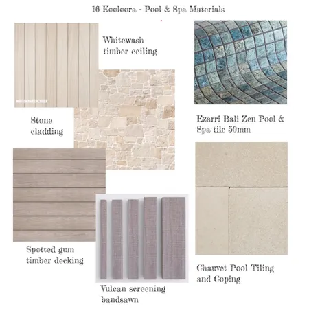 16 Kooloora Avenue - Pool & Spa Interior Design Mood Board by Sally77uk on Style Sourcebook
