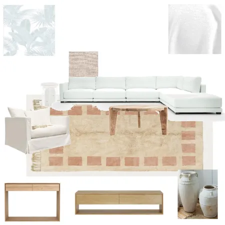 Lounge large Sample board Interior Design Mood Board by Erina