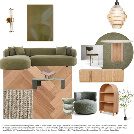 Room Interior Design Mood Board by Jessicagreenie