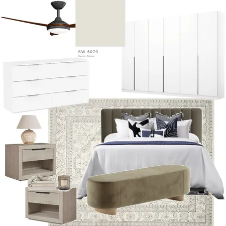 Dexter Doldron Bedroom Interior Design Mood Board by jdarinteriors