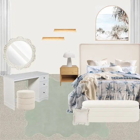 Haus Cove - Grace's Bedroom Interior Design Mood Board by Haus Studio Interiors on Style Sourcebook