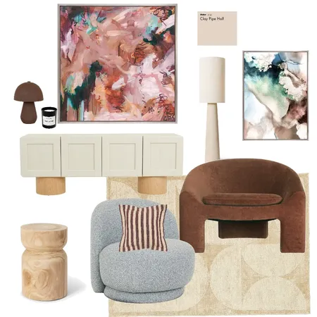 Living Room Update Interior Design Mood Board by MonikaBerry