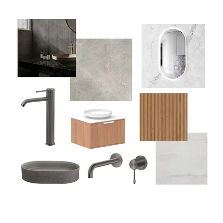 Bathroom Display 3 Interior Design Mood Board by initialconcepts on Style Sourcebook