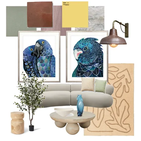 The Cockatoo Collector Interior Design Mood Board by v.moxhamhall@gmail.com on Style Sourcebook