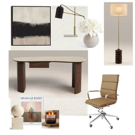 Chelsea Water 3 study room wood Interior Design Mood Board by Lovenana