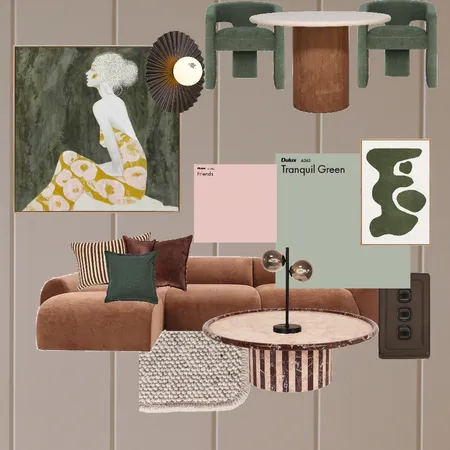 Living Room Inspo Interior Design Mood Board by Mood Over Matter