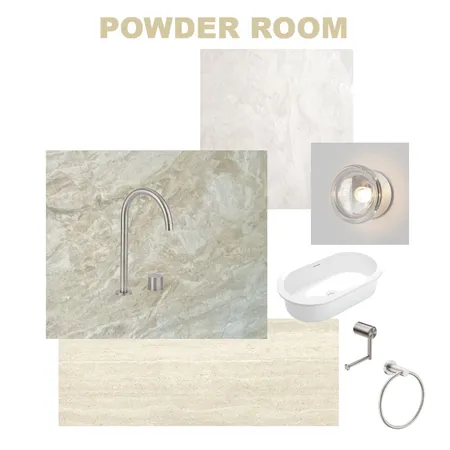 POWDER ROOM Interior Design Mood Board by FMA INTERIORS on Style Sourcebook