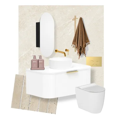 Haaus.6 inspired ensuite bathroom Interior Design Mood Board by ambertiles.com.au