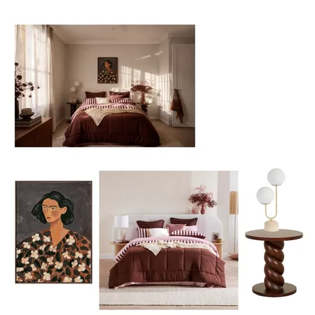 bedroom 2 Interior Design Mood Board by casa linda