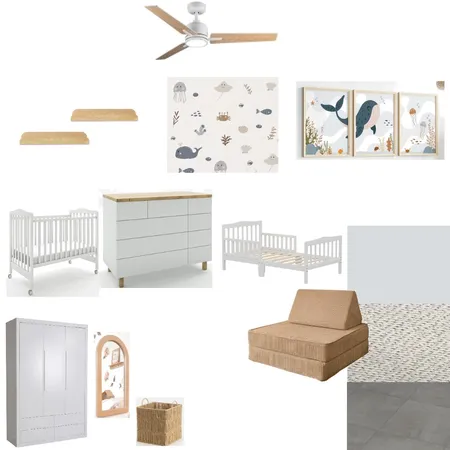 חדר ילדים Interior Design Mood Board by TALMIMRAN