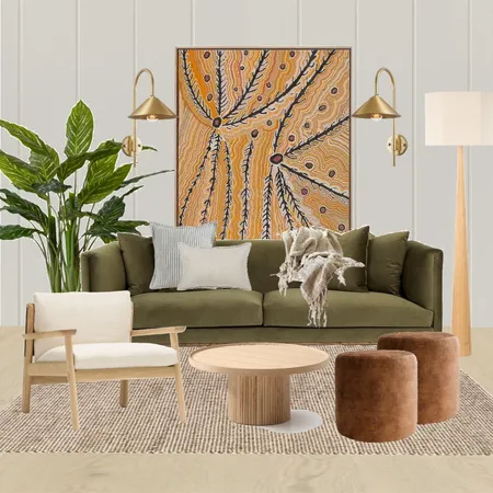 Moodboard Living 1 Interior Design Mood Board by Ladecocami