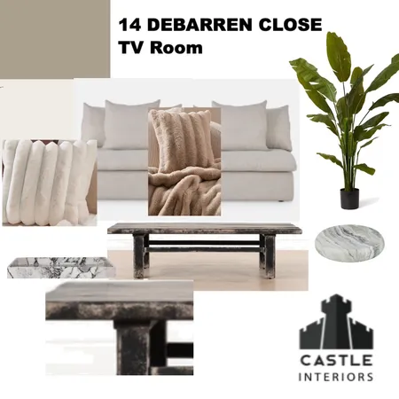 DEBAREN CLOSE TV ROOM Interior Design Mood Board by ShannonCastle