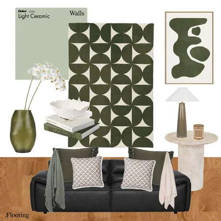 Mums Lounge room: Sample 3 Interior Design Mood Board by d.pokler