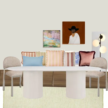 Dining Room Interior Design Mood Board by Marn + Lachie