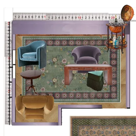 Library Interior Design Mood Board by dl2407