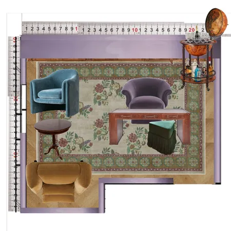 Library Interior Design Mood Board by dl2407