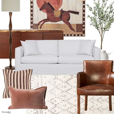 Modern Heritage Living Room Melbourne Interior Design Mood Board by Restyled Interiors