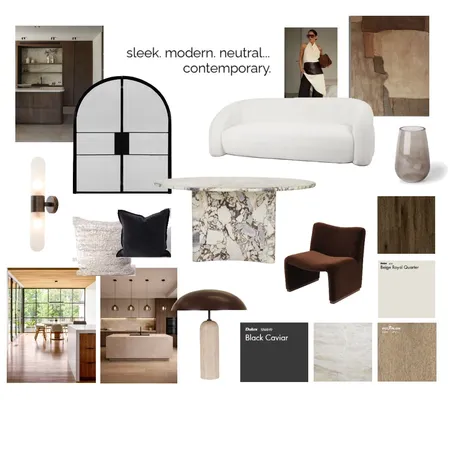 Contemporary Moodboard Interior Design Mood Board by kieraross